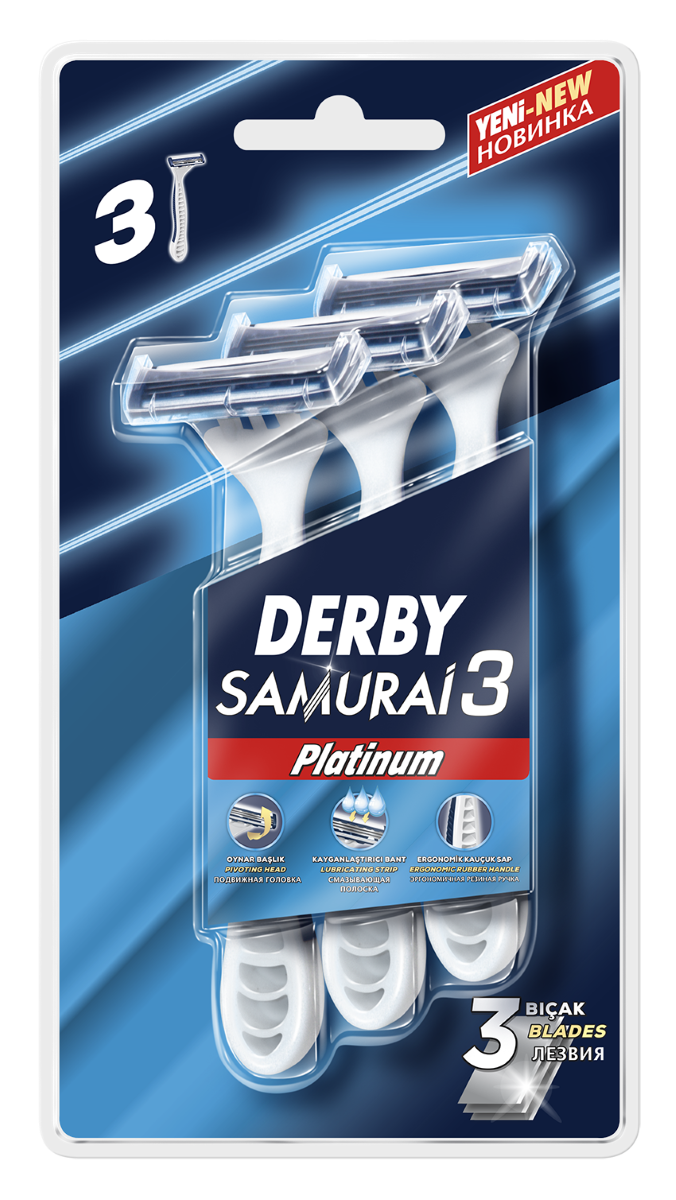 Yeni Samurai 3 Platinum 3'lü Paket